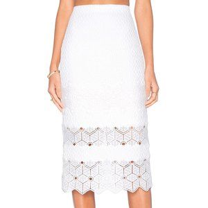 Rebecca Taylor Dia Lace Skirt